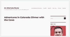 Desktop Screenshot of analternateroute.com